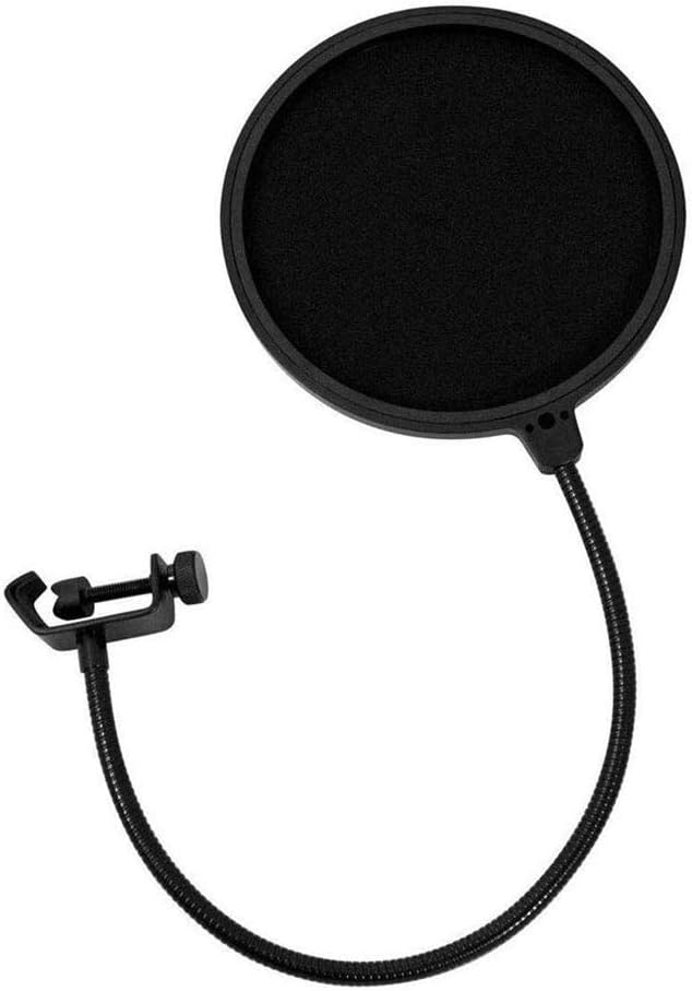 AKG P120 Cardioid Condenser Microphone (Black) with XLR-XLR Cable, Pop Filter & 10-Pack Straps Bundle - Image 4