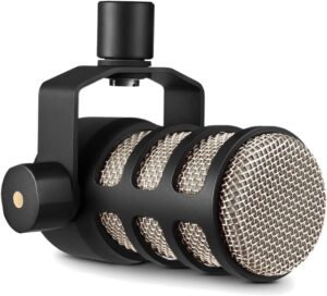 RØDE PodMic Cardioid Dynamic Broadcast Microphone — XLR Output, Requires Audio Interface (RØDECaster, AI-1, or similar). For USB Plug-and-Play, see PodMic USB.